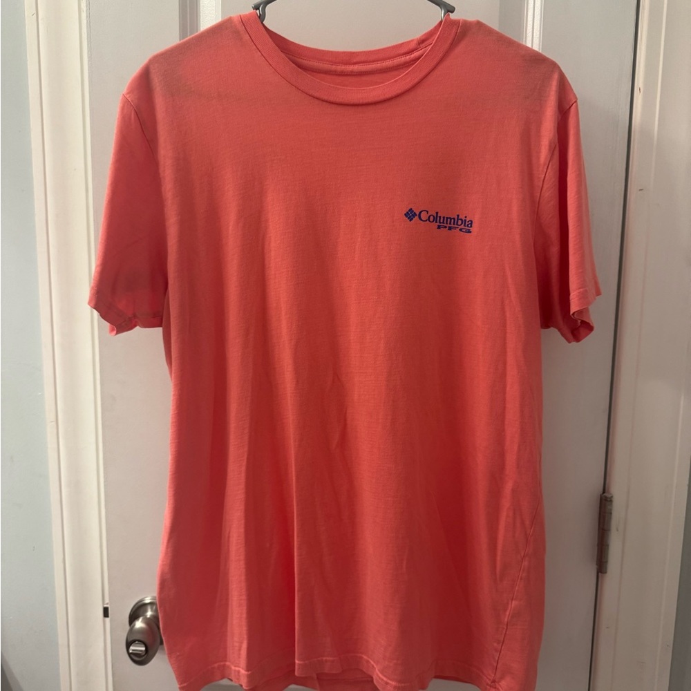 Columbia Men's Bright Coral Tee